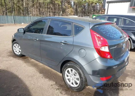 2012 Hyundai Accent Gs from USA, damaged, VIN KMHCT5AEXCU022981